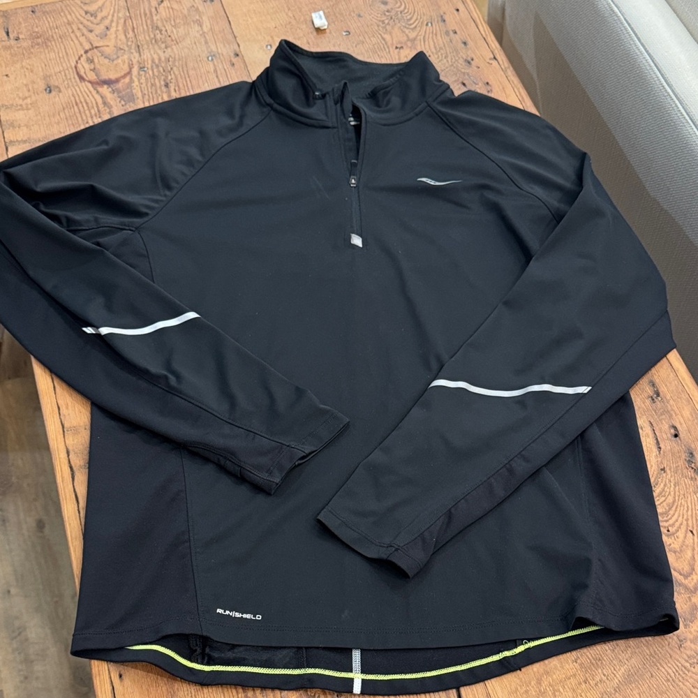 Saucony Men's Black Performance Jacket